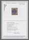 Dänemark: 1871, "2 Sk. Grey/ultramarine With Line Perforation 12 ½", Mint Value Of The First Print O - Cartas & Documentos