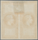 Frankreich: 1863-70 Napoleon Laureated (Emission Empire Lauré), Plate Proof For 5f. Revenue, Imperf - Otros & Sin Clasificación