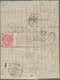 Frankreich - Ballonpost: 1870, BALLON MONTÉ: RARE ATTEMPT TO SMUGGLE MAIL INTO PARIS FROM GREAT BRIT - 1960-.... Covers & Documents