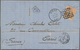 Frankreich - Ballonpost: 1871, BALLON MONTÉ: PARIS INCOMING MAIL FROM BELGIUM A FEW DAYS AFTER THE E - 1960-.... Cartas & Documentos