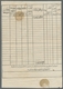 Griechenland - Vorphilatelie: 1845, Postal Certificate With Turkish Seal Strikes From Saloniki And M - ...-1861 Vorphilatelie