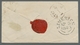 Großbritannien: 1841, "1 P. Reddish Brown", Single Franking With Clear And Central MC "4" On Letter - Briefe U. Dokumente