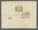 Italien - Vorphilatelie: 1818-1855, Small Lot Of Five Pre-philatelic Or Stampless Letters From Itall - 1. ...-1850 Vorphilatelie