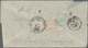 Italien - Altitalienische Staaten: Kirchenstaat: 1868, Envelope Sent From ROMA 5 MAR 68 To Boston US - Etats Pontificaux