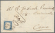 Italien - Altitalienische Staaten: Sardinien: 1860, 20 C Blue, Full Margins, Slight Horizontal Creas - Sardaigne