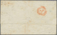 Italien - Altitalienische Staaten: Toscana: 1857, 6 Cr Blue, Close To Full Margins, Single Franking - Tuscany