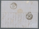 Italien: 1863, Two Attractive Early Italian Covers: Single Franking No. 14 (on One Side Touched) On - Unclassified