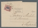 Italien: 1878-1879, Newspaper Stamps On Covers: 2 Centesimi On 0.02 On Wrapper Of The National Bank - Unclassified