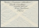 Italien: 1939-1949, Three Interesting Covers Italy: Censorship Letter To The USA, Mass Franking Of T - Unclassified