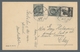 Italien - Zusammendrucke: 1912-1928, Three Interesting Covers Italy, Incl. A Picture Postcard With S - Non Classés