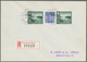 Italien - Alliierte Militärregierung - Campione: 1944, Mixed Franking From Stamps Of The First Two I - Non Classés