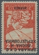 Jugoslawien: 1918, "2 H. Red Orange With Inverted Overprint, Cyrillic", Mint Never Hinged, Very Fres - Sonstige & Ohne Zuordnung