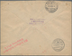 Lettland: 1921, Registered Airmail From LIBAU (LIEPAJA) 7.8.21 Via Riga-Königsberg With Airmail Conf - Lettland