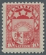 Lettland: 1923, "10 S. Dull Pink Instead Of Carmin", Mint Never Hinged, Rare Variant, Certificate Za - Letonia