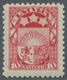 Lettland: 1923, "10 S. Dull Pink Instead Of Carmin", Mint Never Hinged, Rare Variant, Certificate Za - Letland