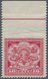 Lettland: 1925, 10 L. Staatswappen, Schneeweißes, Völlig Postfrisches Luxus-Oberrandstück Oben UNGEZ - Letonia
