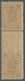 Lettland: 1927, "15 S. On 40 Cap. As Tête-bêche Gutter Pair", Unused From Undivided Printed Sheet Wi - Lettland