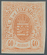 Luxemburg: 1859, 40 Cent. Coat Of Ams, Redorange, Mnh, Certificate Pascal Scheller "Neuf Avec Gomme - Sonstige & Ohne Zuordnung