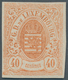 Luxemburg: 1859, 40 Cent. Coat Of Ams, Redorange, Mnh, Certificate Pascal Scheller "Neuf Avec Gomme - Andere & Zonder Classificatie