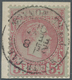 Monaco: 1885, 5 Kr Karmin/grünlich Auf Schönem Briefstück, Sauber Und Klar Entwertet "Pte De Monaco - Sonstige & Ohne Zuordnung