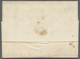 Russland - Vorphilatelie: 1812 FL Cover From Sanct Petersburg To Riga, Scarce And Rare Single Line C - ...-1857 Voorfilatelie