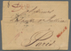 Russland - Vorphilatelie: 1826 Cover From Moscow With Red Single Line Cancel And Double Cercle Date - ...-1857 Prephilately