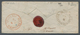 Russland: 1860, Small Cover With Content From PARIS 27 SEPT 60 With Post-contract Mark "F. 33" Par V - Cartas & Documentos