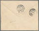 Russland: 1896/1902 Five Items All Sent From Different Telegraph PO Of St. Petersburg, Three Registe - Covers & Documents