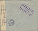 Russland: 1914/17 Seven Mostly Censored Items All Sent From Petrograd, Incl. 5 Registered Covers (on - Briefe U. Dokumente