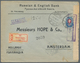 Russland: 1914/17 Seven Mostly Censored Items All Sent From Petrograd, Incl. 5 Registered Covers (on - Cartas & Documentos