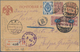 Russland: 1918, Mail Exchange Russia-Postgebiet Ober-Ost: Registered Letter From Perm Addressed To L - Brieven En Documenten