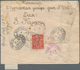Russland: 1921 Registered Cover With Mixed Franking Of Ukraine And Russia From Zhitomir Sent Via Pet - Cartas & Documentos