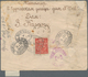 Russland: 1921 Registered Cover With Mixed Franking Of Ukraine And Russia From Zhitomir Sent Via Pet - Lettres & Documents