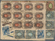 Russland: 1921 Registered Cover With Rare And Very Decorative Coloured Franking Of A Total Of 59 Sta - Covers & Documents