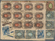 Russland: 1921 Registered Cover With Rare And Very Decorative Coloured Franking Of A Total Of 59 Sta - Lettres & Documents