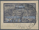 Russland: 1923, Industry 5.000r. Dark Violet With INVERTED Opt. '4 R. + 4 R.' Etc. In Silver, Used O - Covers & Documents