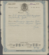 Russland - Ganzsachen: 1866 Postal Stationery St. Petersburg Town Post Telegram To Colonel Grave Sen - Enteros Postales