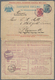Russland - Ganzsachen: 1899, Folding Sheet (St. Petersburg 30th Series) Of The Maria Feodorovna Foun - Interi Postali