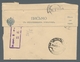 Russland - Ganzsachen: 1908, "10 Kop. Black Blue", In Additional Franking On Postal Stationery Lette - Stamped Stationery