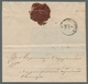 Russland - Stempel: YALUTOROVSK, 1862, On Cover (incomplete) With Wax Seal, District Tobolsk. ÷ YALU - Other & Unclassified