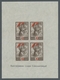 Sowjetunion: 1945, "victory At Stalingrad"-sheet With Red Colour Shifted To The Right, Mint Never Hi - Otros & Sin Clasificación