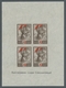 Sowjetunion: 1945, "victory At Stalingrad"-sheet With Red Colour Shifted To The Right, Mint Never Hi - Andere & Zonder Classificatie