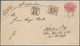 Schweden - Ganzsachen: 1885 Postal Stationery Envelope 10 øre Carmine-rose Used Registered From Kalm - Enteros Postales