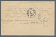 Schweden - Ganzsachen: 1889, "15 Öre Blue-green, Answer Part", Answer Part Used In Extremely Rare Ov - Enteros Postales