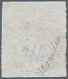 Schweiz - Zürich: 1846 Zürich 4 Rp. Schwarz Mit Waagrechten Unterdrucklinien, Type II, Gebraucht Und - 1843-1852 Kantonalmarken Und Bundesmarken