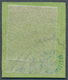 Schweiz - Genf: 1843 Linke Hälfte Der Doppelgenf, 5 C. Schwarz Auf Gelbgrün, Entwertet Mit Voll Aufg - 1843-1852 Kantonalmarken Und Bundesmarken