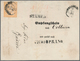 Schweiz: 1861, EXTREM SELTENES RÜCKSCHEIN FORMULAR FÜR R-BRIEFE Frankiert Mit Strubel 20 Rp Gestempe - Used Stamps