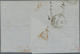 Schweiz: 1865, Brief Frankiert Mit 10 Rp Und 1 Franc Sitzende Helvetia Ab "ZÜRICH 25.OCT 65" Nach Ne - Usados
