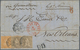 Schweiz: 1866, Brief Von "WINTERTHUR 24. MAI 66" Via Queentown Und BOSTEN BR. 8 JUN PAID" Nach New O - Usados