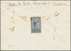 Schweiz: 1934, Brief Ab LUZERN, Frankiert Mit Drei Zentrisch Gestempelten Viererblocks Mit Blauem Be - Usados